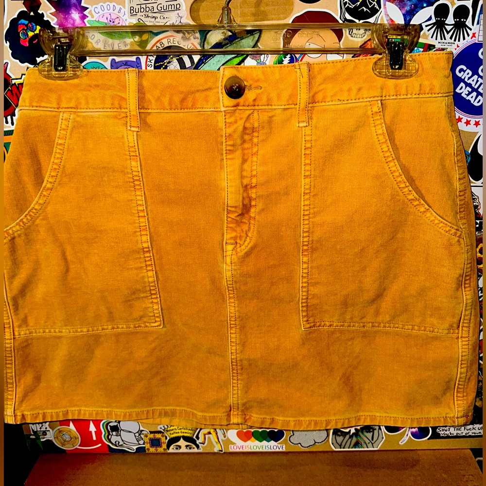 American Eagle Corduroy Mini Skirt
